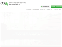Tablet Screenshot of orthonorman.com